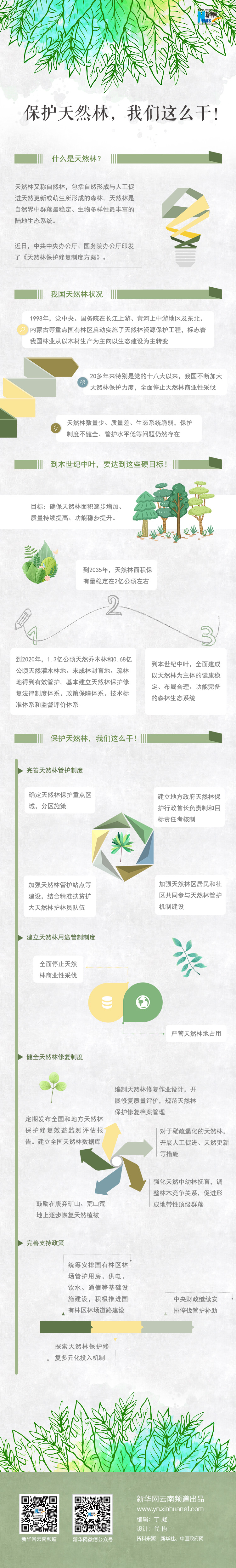 2020年國(guó)家公務(wù)員考試時(shí)政：保護(hù)天然林，我們這么干！